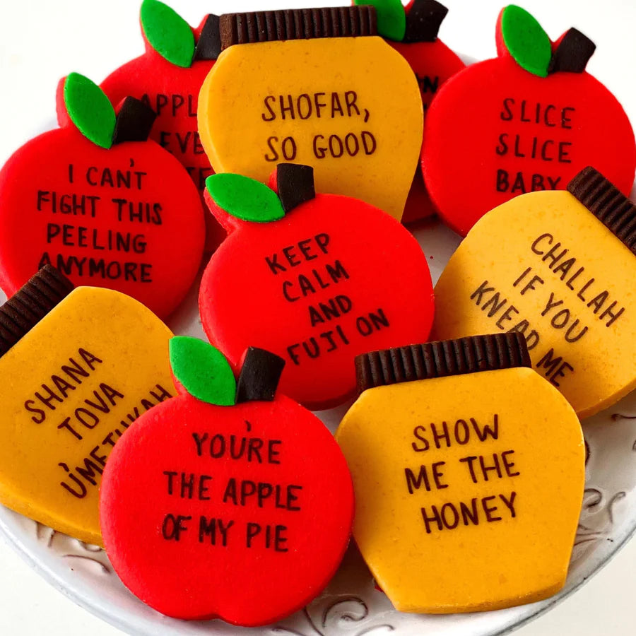 Rosh Hashanah Gift- Marzipan Tiles.  Peace Love Light Shop