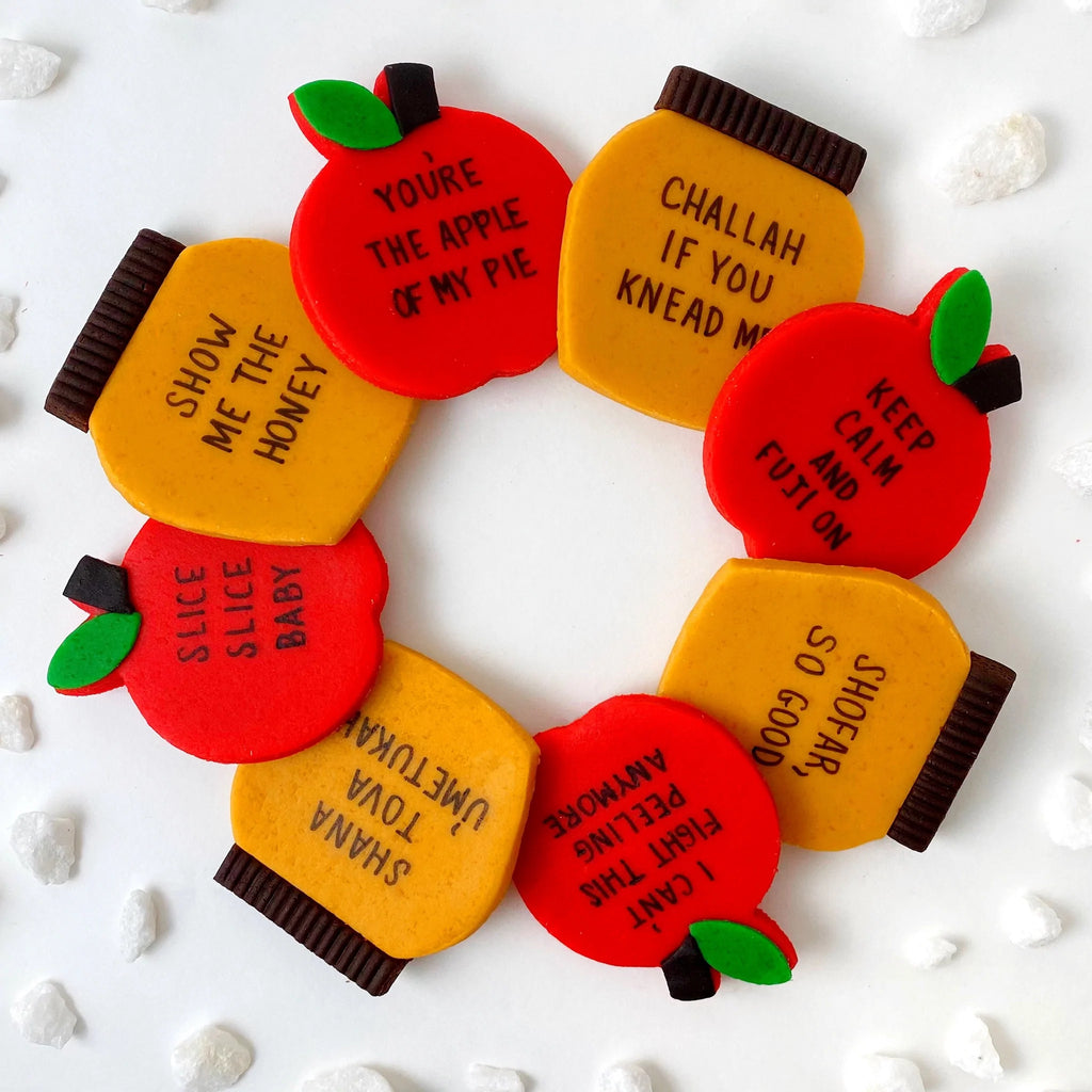 Rosh Hashanah Gift- Marzipan Tiles. Peace Love Light Shop