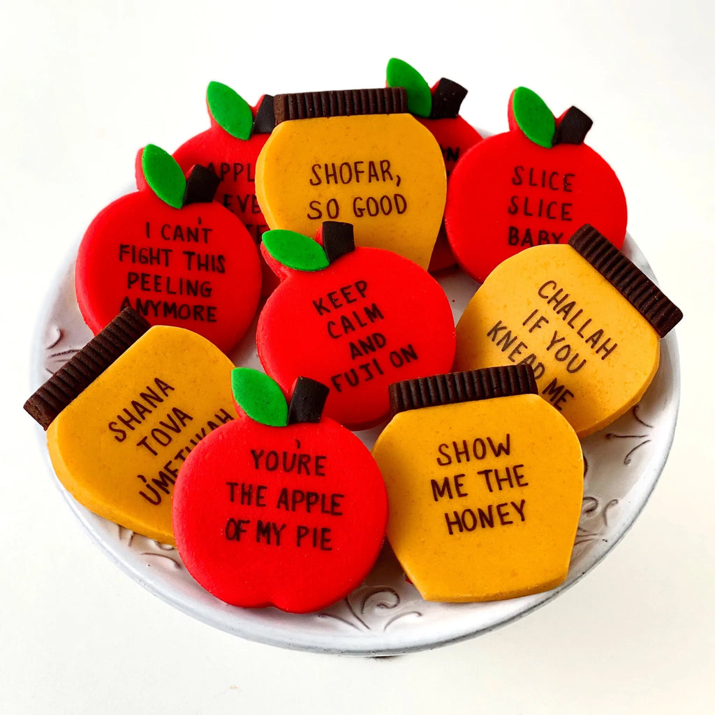 Rosh Hashanah Gift- Marzipan Tiles. Peace Love Light Shop