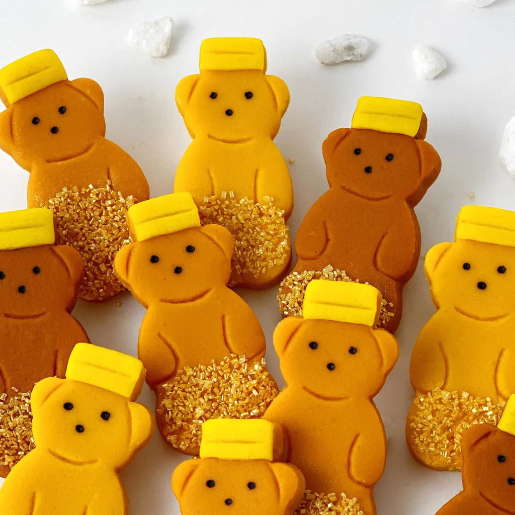 Rosh Hashanah Marzipan Honey Bears, Hostess Gift- Peace Love Light Shop