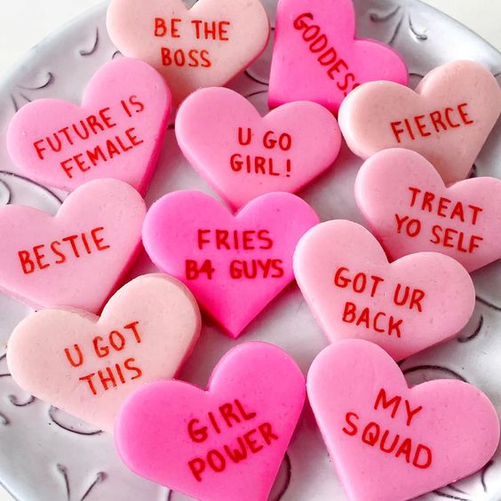 Galentine conversation hearts- Peace Love Light Shop