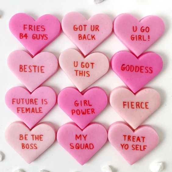Galentine conversation hearts- Peace Love Light Shop