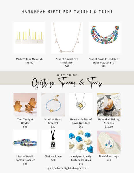 Hanukkah Gift Guide for Tweens and Teens