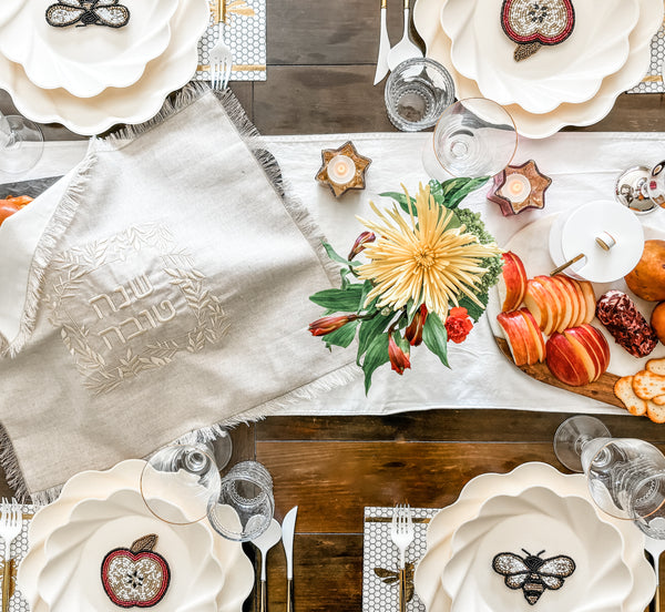 Four Rosh Hashanah Tablescapes