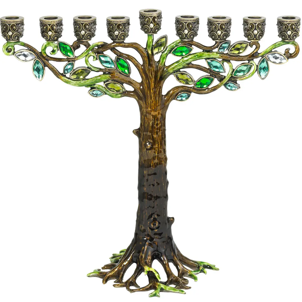 Tree of Life Menorah - Olivia Riegel - Peace Love Light Shop