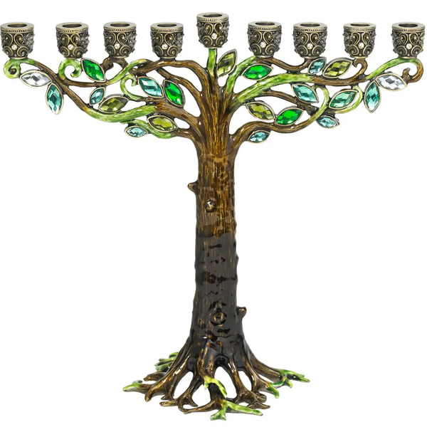 Tree of Life Menorah - Olivia Riegel - Peace Love Light Shop