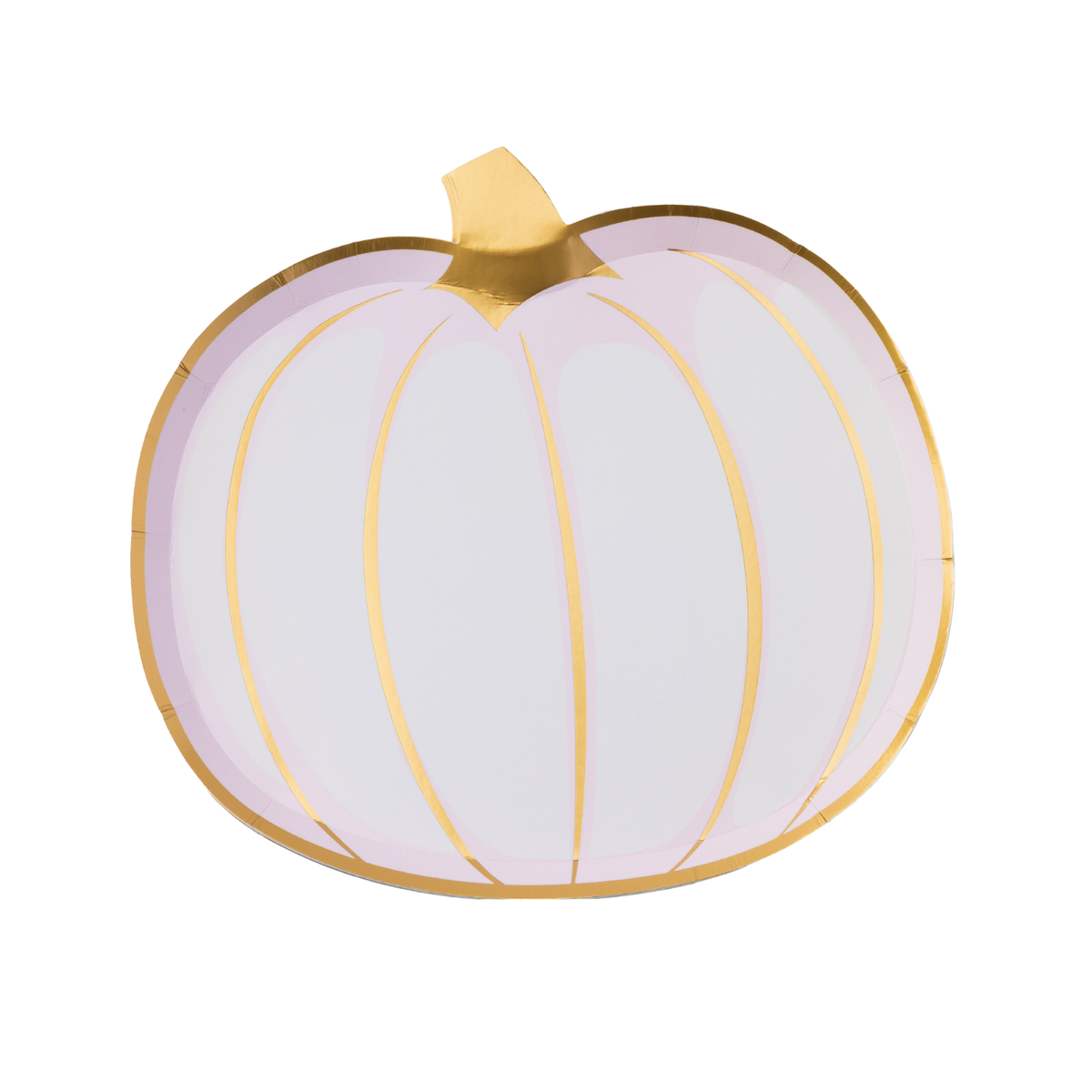 White Pumpkin Paper Plates, Thankgiving, Autumn, Halloween- Peace Love Light Shop