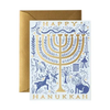 Rifle Paper Hanukkah Card- Peace Love Light Shop