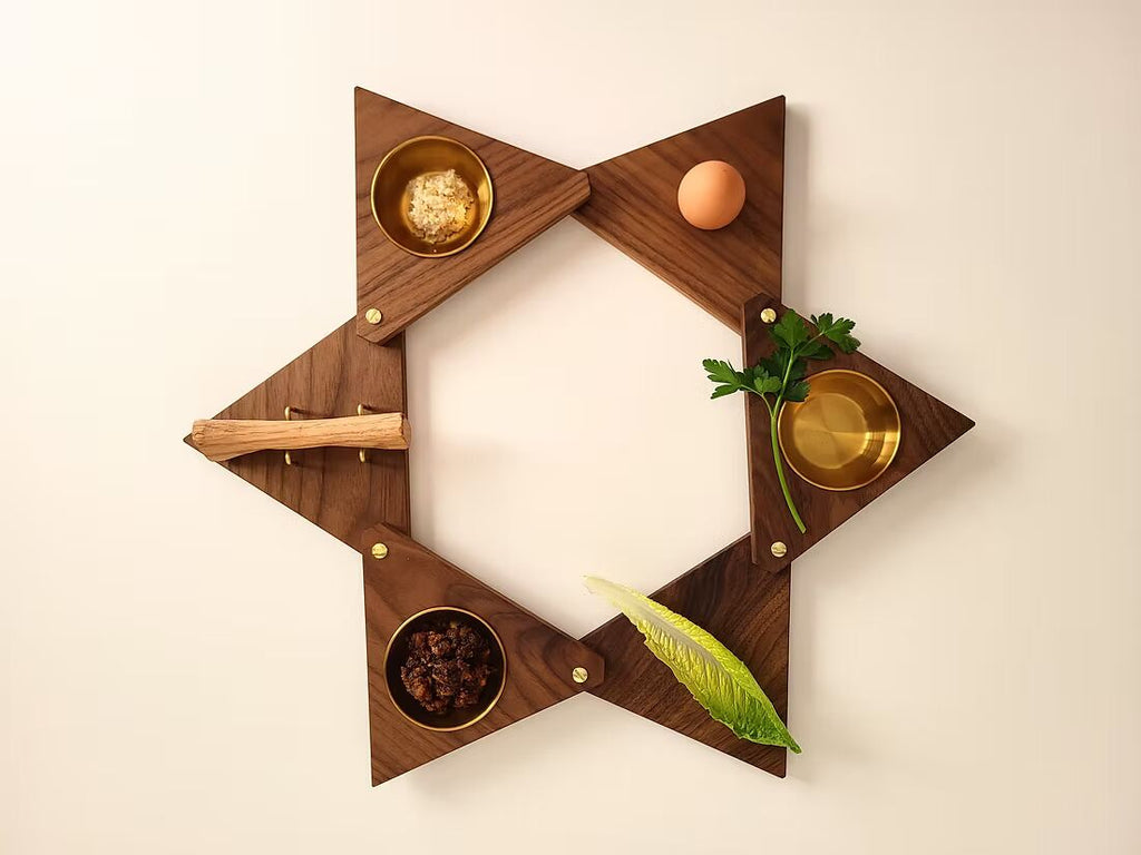 Passover Seder plate - Peace Love Light Shop