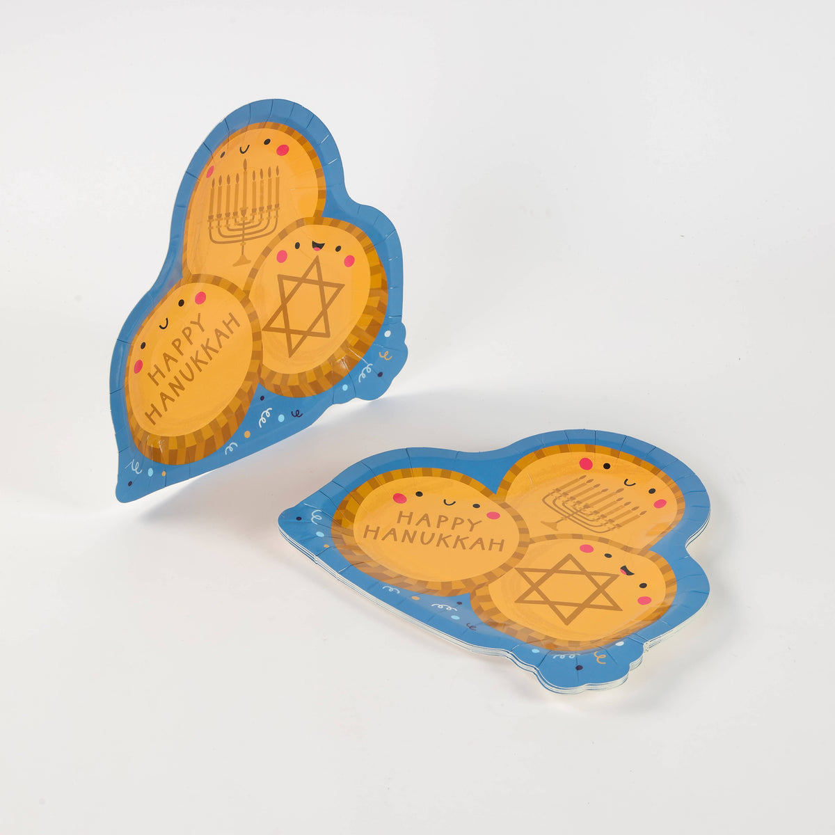 Hanukkah Gelt Fun Plates- Peace Love Light Shop