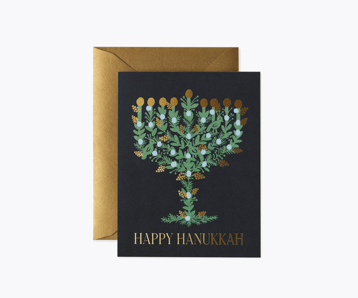 Hanukkah Boxed Set of Cards, Rifle Paper- Peace Love Light Shop