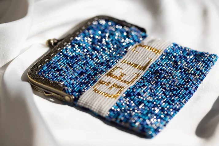 Jewish fun gift, gelt bag- Peace Love Light Shop