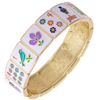Mah Jong Bangle Bracelet - Peace Love Light Shop