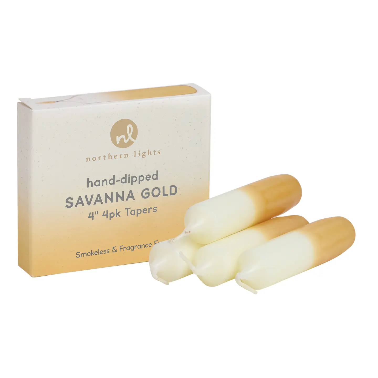 Candles, Shabbat, Dipped Gold - Peace Love Light Shop