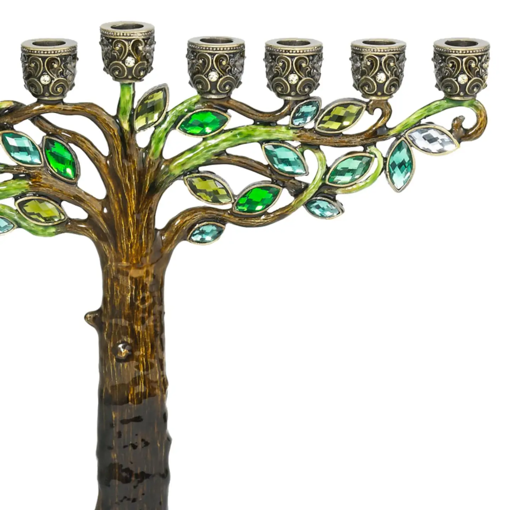 Tree of Life Menorah - Olivia Riegel - Peace Love Light Shop