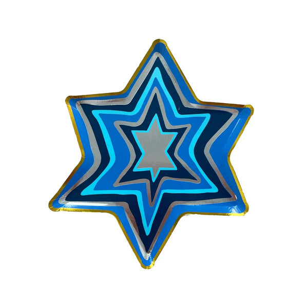 Star paper plates- Peace Love Light Shop