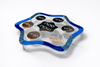 Acrylic Seder Plate- Peace Love Light Shop