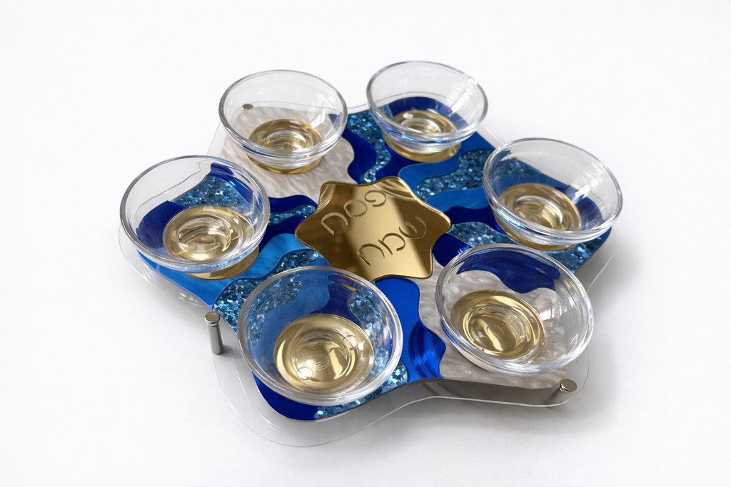 Passover Sea of Reeds Seder Plate- Peace Love Light Shop