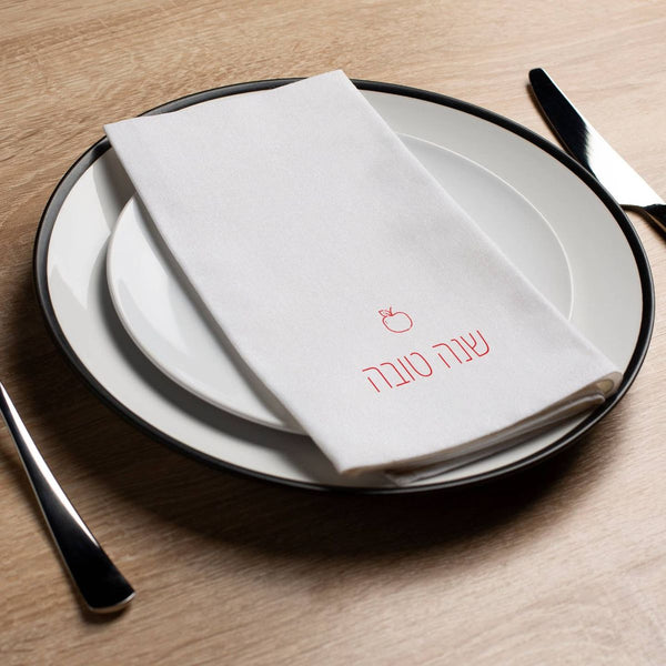 Rosh Hashanah modern napkins- Peace Love Light Shop