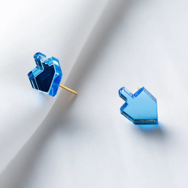 Ariel Tidhar dreidel stud earrings- Peace Love Light Shop
