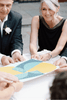 Modern Ketubah- Peace Love Light Shop