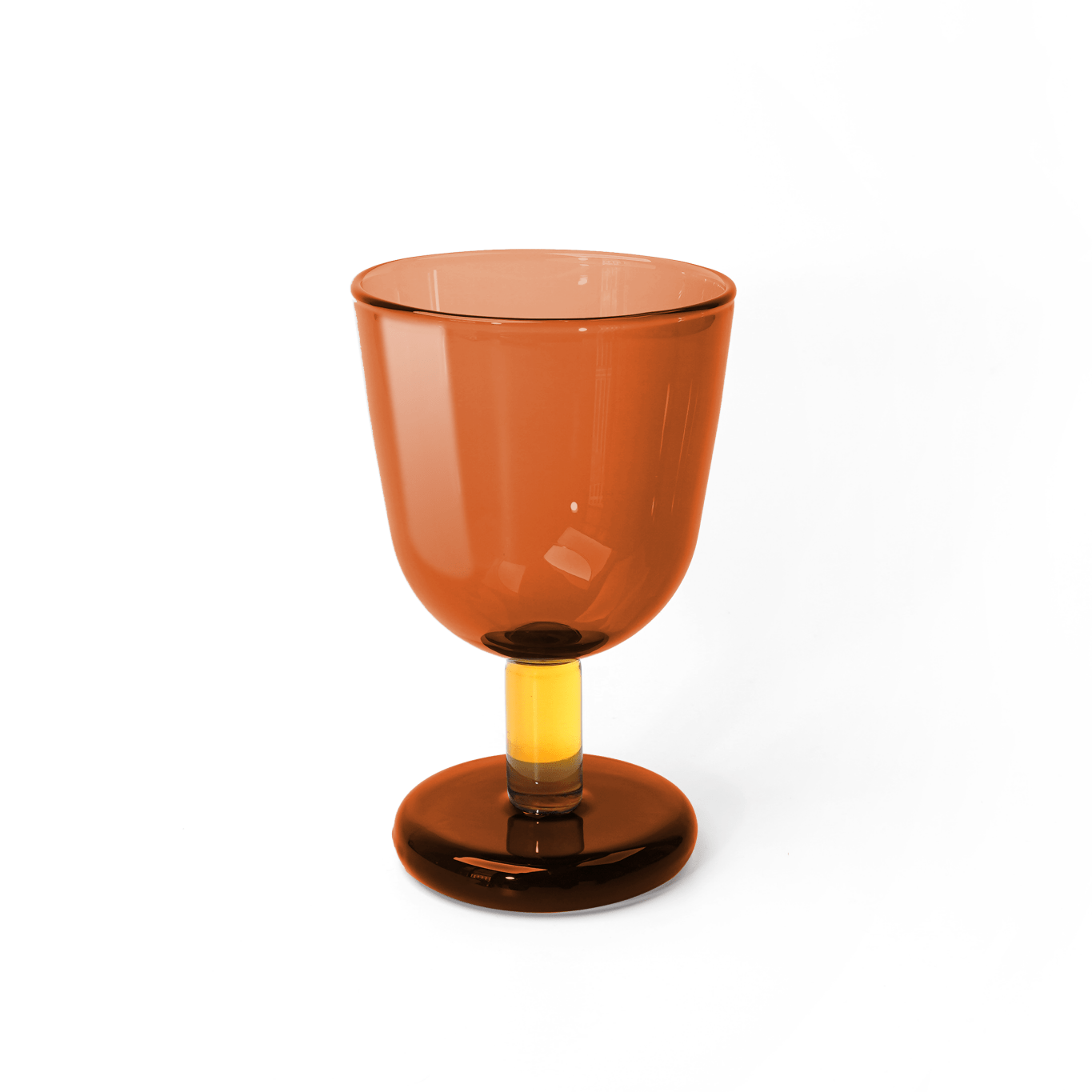 Modern Glass Kiddush Cup- Peace Love Light Shop