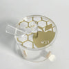 Rosh Hashanah pplr & Honey Dish, Lucite- Peace Love Light Shop