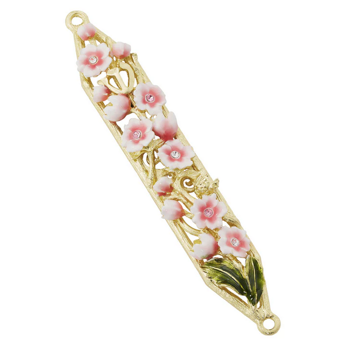 Bella Floral Mezuzah, Peace Love Light Shop