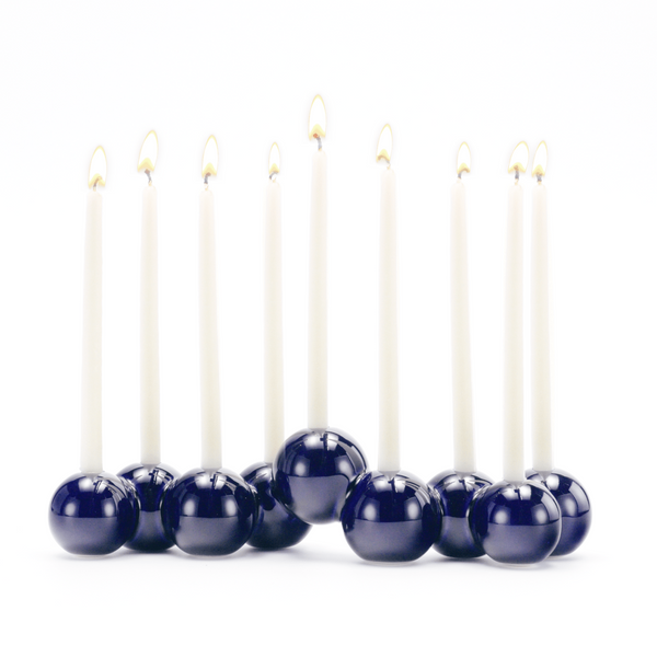 Modern Bubble Menorah, Ceramic- Peace Love Light Shop