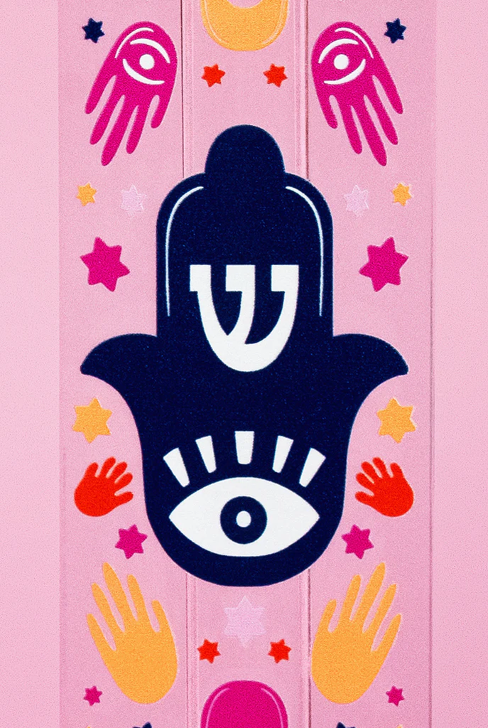 Ariel Tidhar modern acrylic mezuzah- Peace Love Light Shop