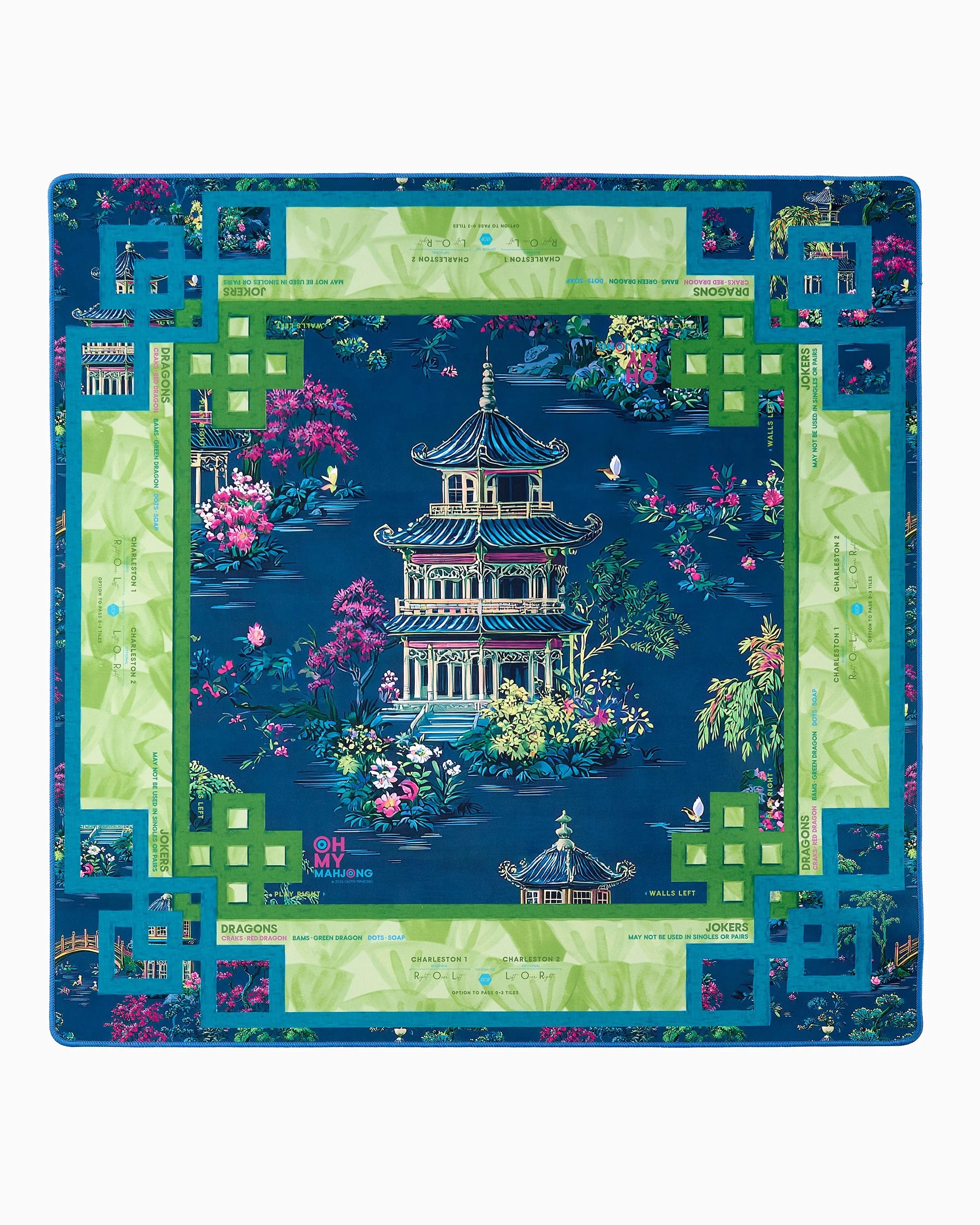 Elysium Mahjong Mat- Peace Love Light Shop