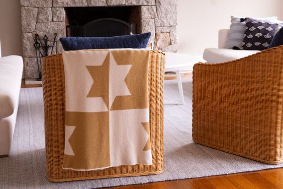 Jewish Heritage Blanket- Peace Love Light Shop