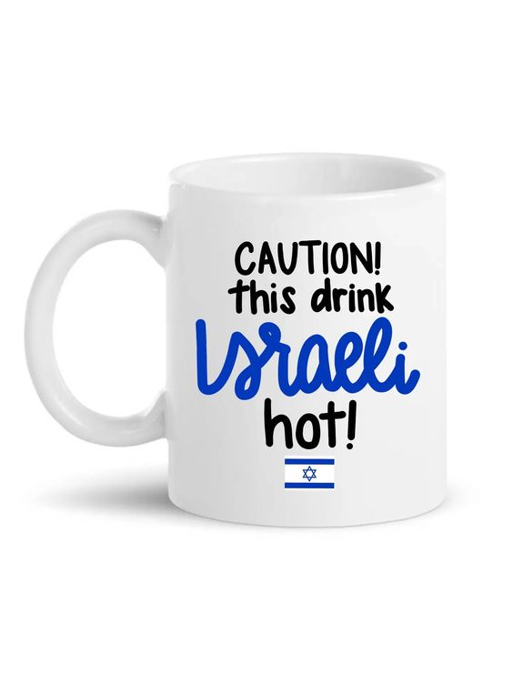Funny Jewish mug, gift- Peace Love Light Shop