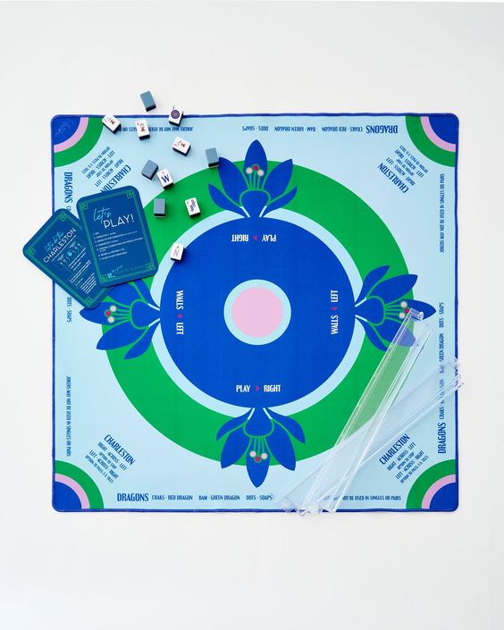 Mah Jong Mat, Preppy- Peace Love Light Shop