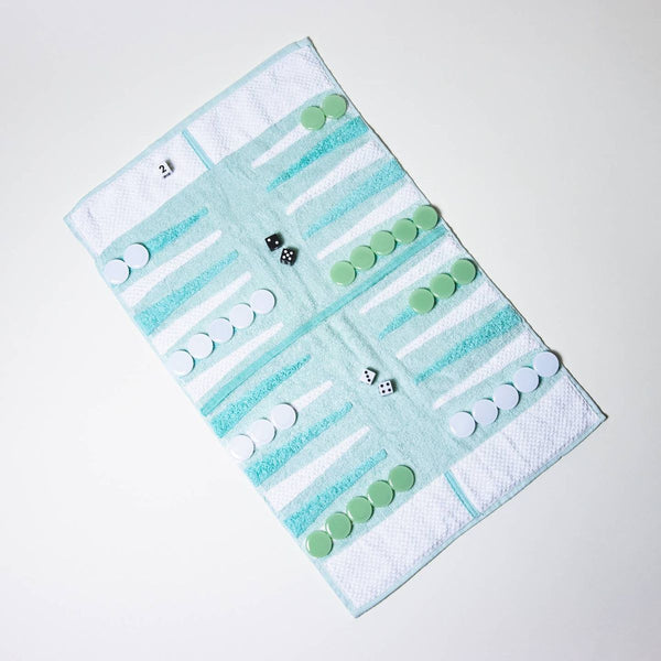 Travel backgammon set- Peace Love Light Shop