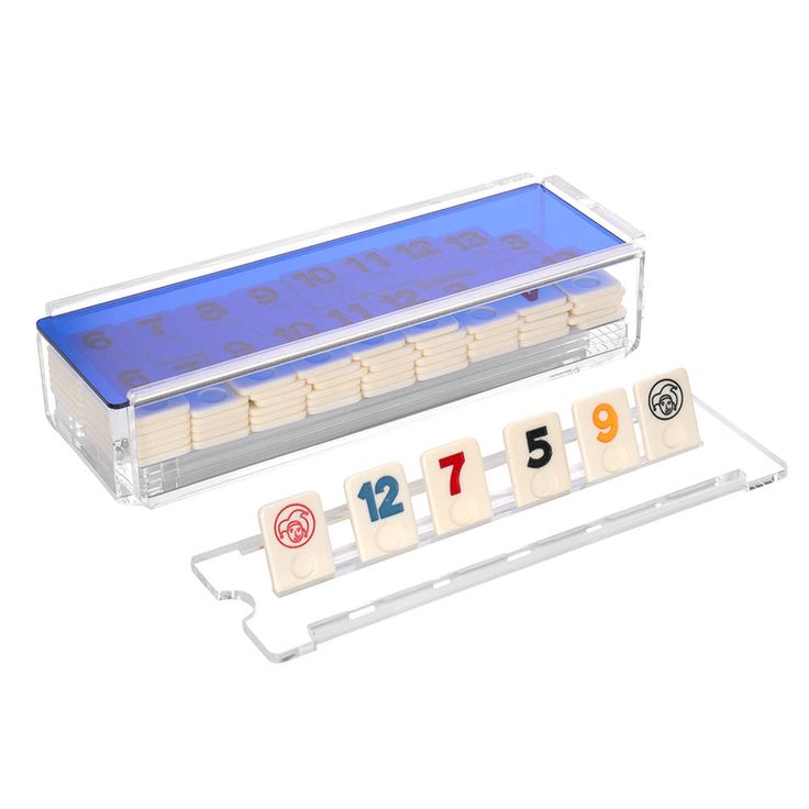 Lucite Rummy Game - Peace Love Light Shop