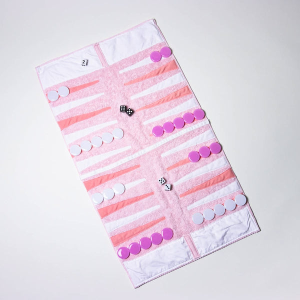 Travel backgammon set- Peace Love Light Shop