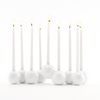 Modern Bubble Menorah, Ceramic- Peace Love Light Shop