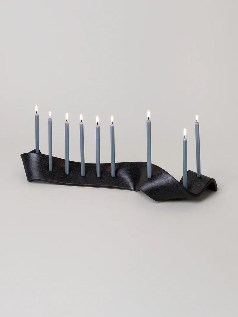 Modern Swey Menorah- Peace Love Light Shop