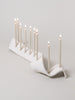 Modern Swey Menorah- Peace Love Light Shop