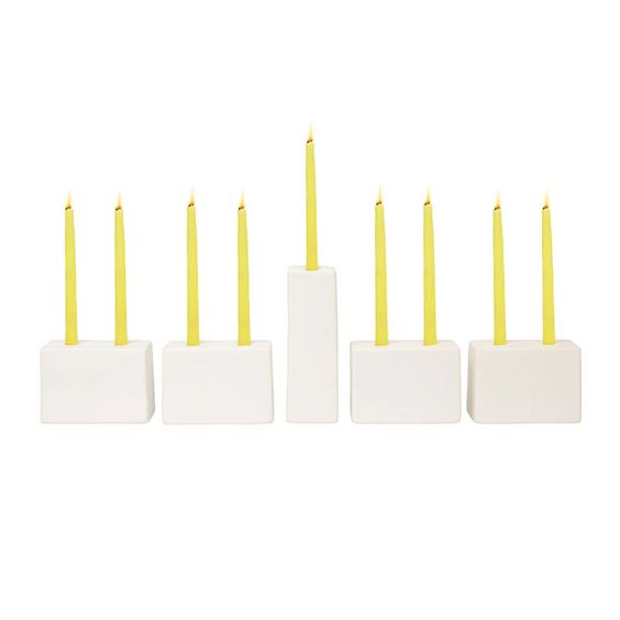 Modern Menorah, Licht Blox- Peace Love Light Shop