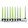 Modern Menorah- Peace Love Light Shop