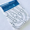 Hanukkah color your own tablecloth- Peace Love Light Shop