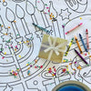 Hanukkah color your own tablecloth- Peace Love Light Shop