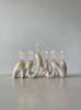 Hannah Polskin Menorah Sculpture- Peace Love Light Shop