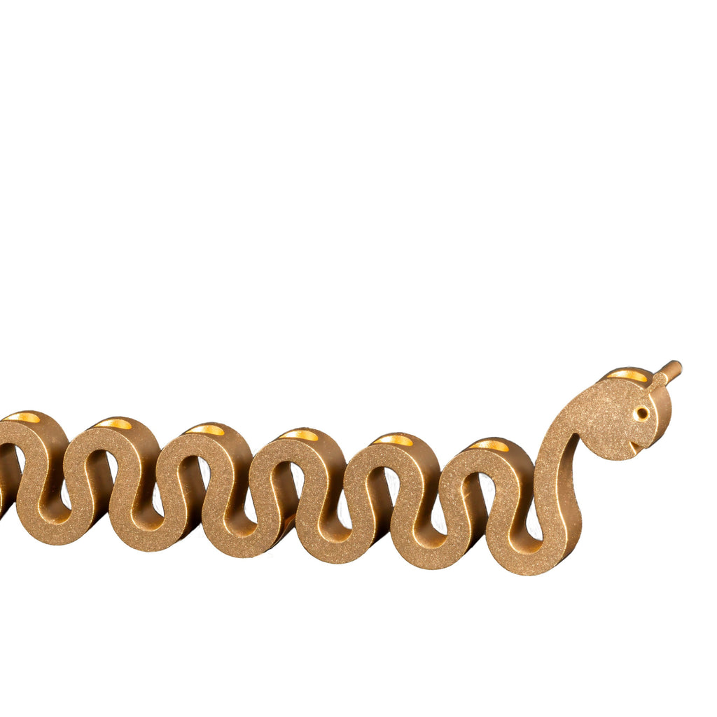 Loch Ness Menorah- Gold, Peace Love Light Shop