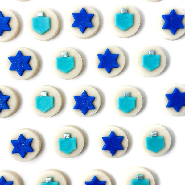 Hanukkah Marzipan Candy Bites- Peace Love Light Shop