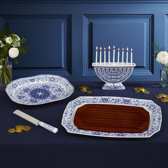 Spode Judaica Oval Platter