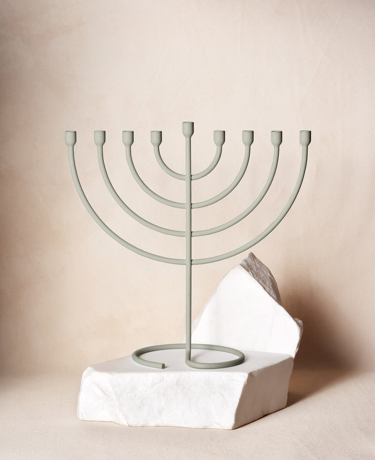 Trace Menorah, Modern- Peace Love Light Shop