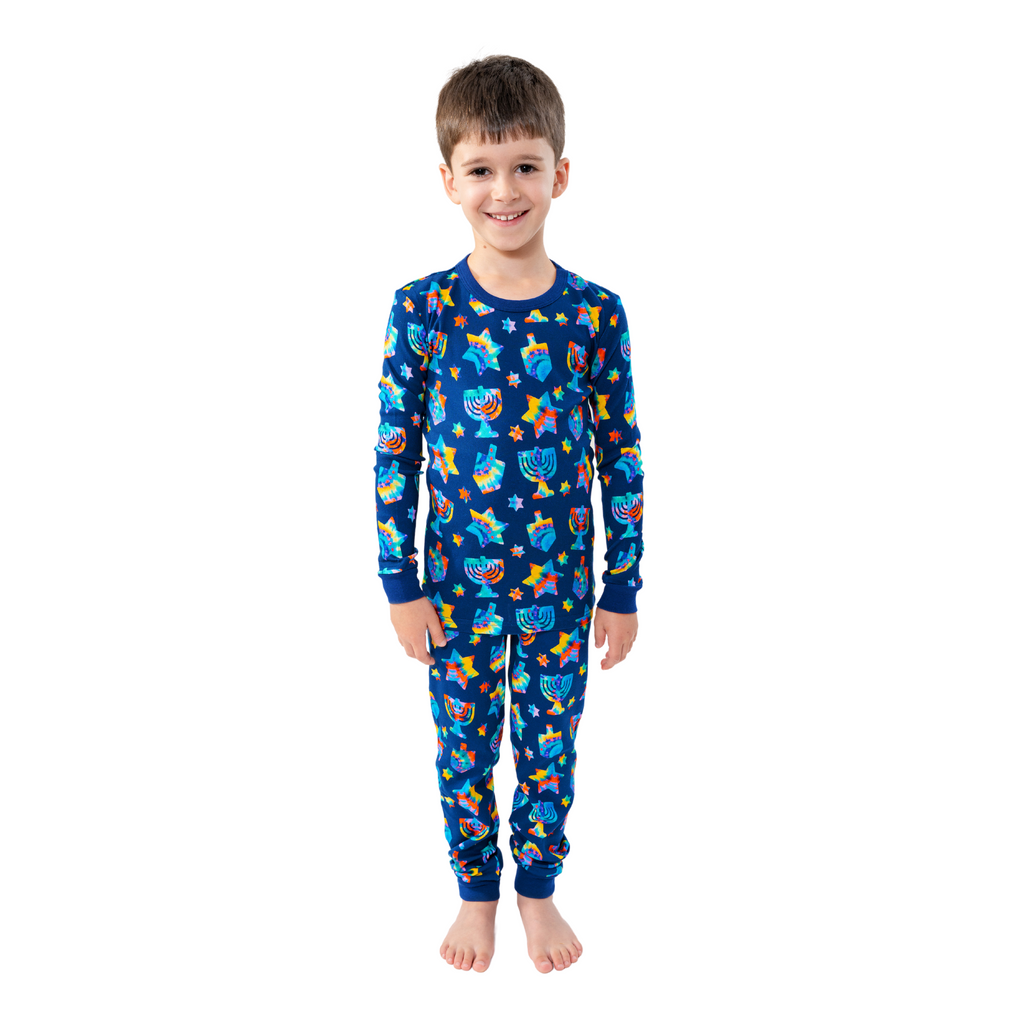 Hanukkah Pajamas, Kid & Adult - Peace Love Light Shop